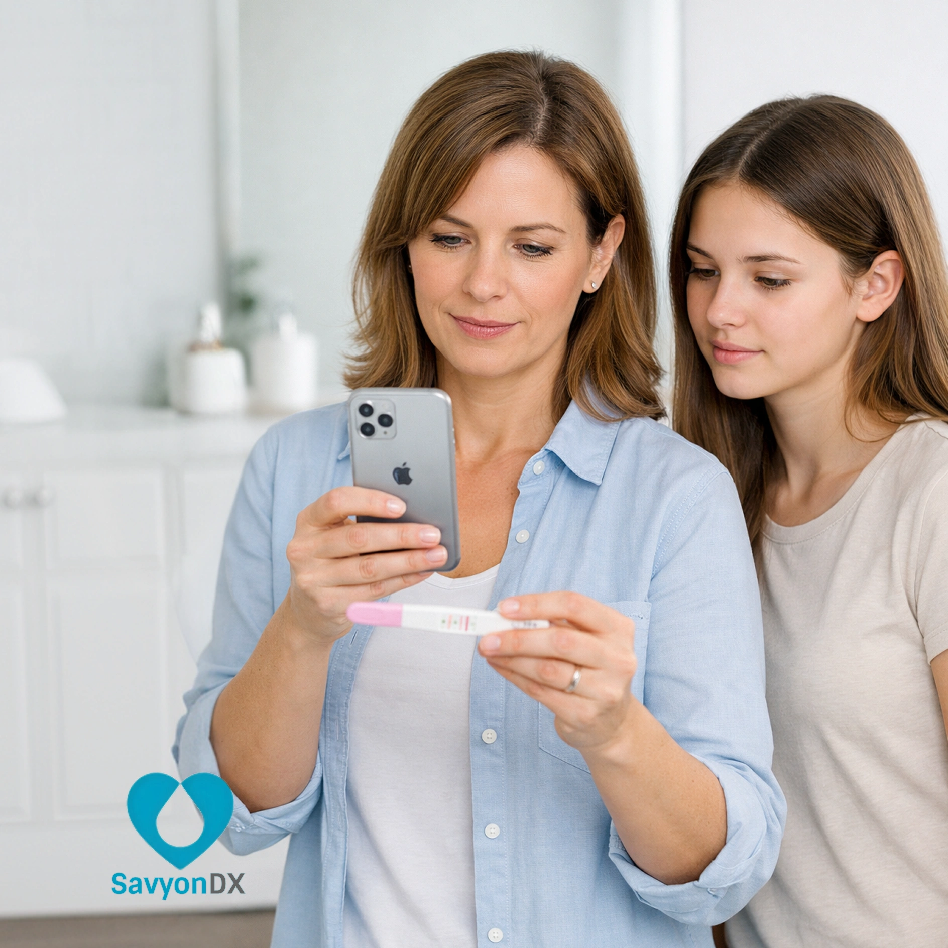 Savyon — Your Phone Reads the Test Strip for You